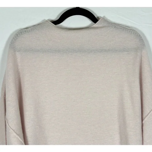 NWOT Pilcro Anthropologie Alani Light Pink Cashmere Sweater- XL - Picture 6 of 12
